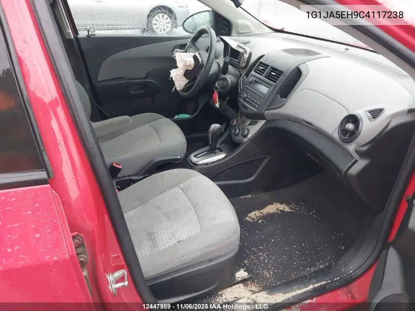 1G1JA5EH9C4117238 2012 Chevrolet Sonic Ls
