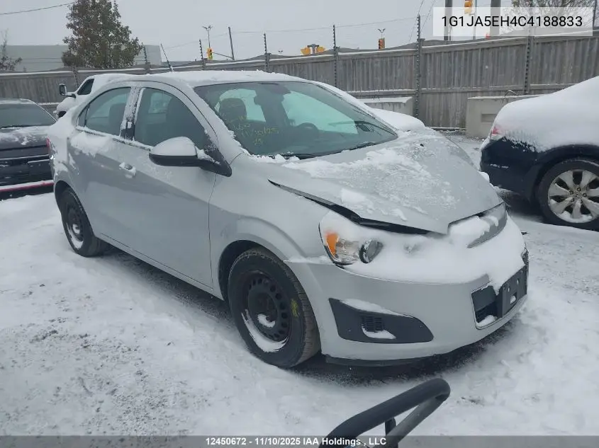 1G1JA5EH4C4188833 2012 Chevrolet Sonic