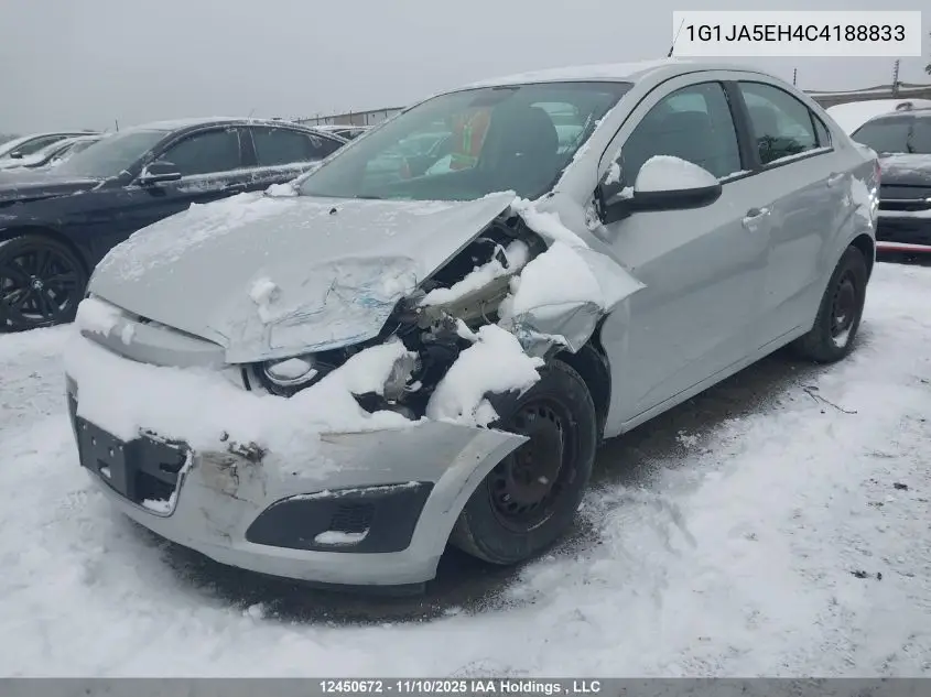 1G1JA5EH4C4188833 2012 Chevrolet Sonic