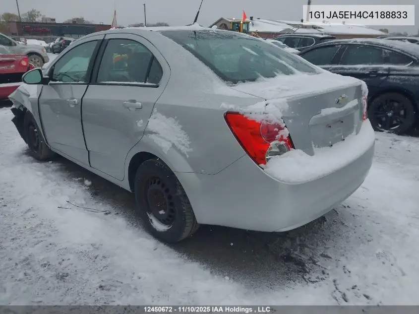 1G1JA5EH4C4188833 2012 Chevrolet Sonic