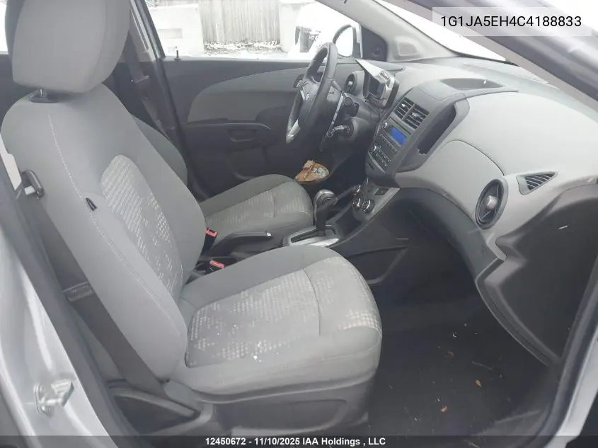 1G1JA5EH4C4188833 2012 Chevrolet Sonic