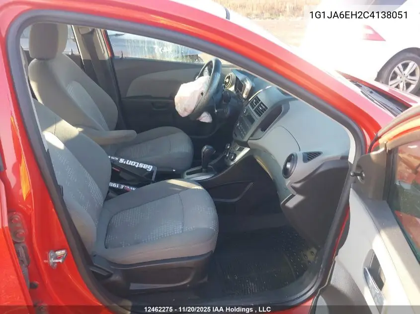 1G1JA6EH2C4138051 2012 Chevrolet Sonic Ls