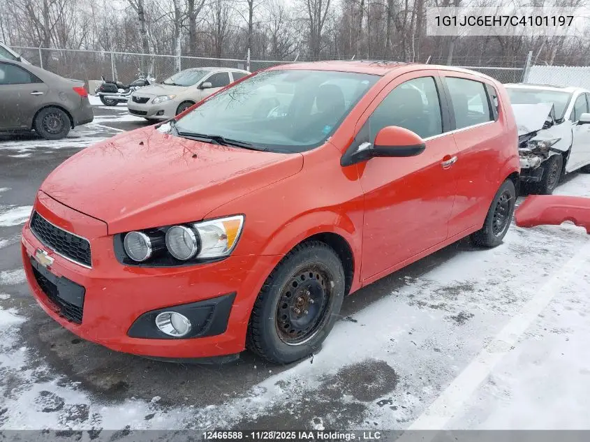 1G1JC6EH7C4101197 2012 Chevrolet Sonic
