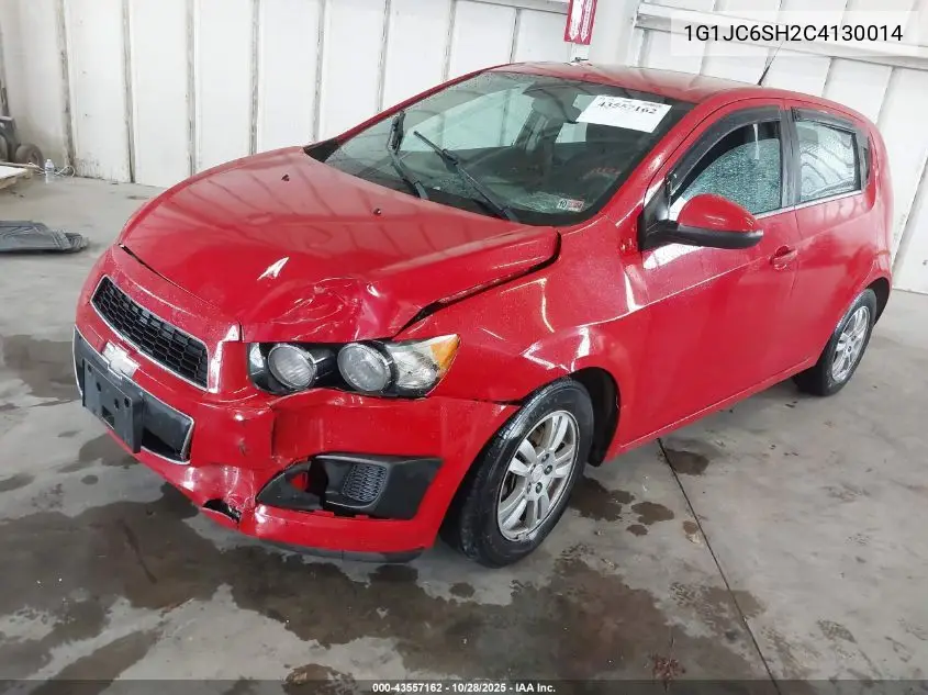 1G1JC6SH2C4130014 2012 Chevrolet Sonic 2Lt