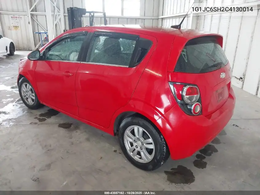 1G1JC6SH2C4130014 2012 Chevrolet Sonic 2Lt