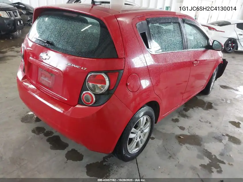 1G1JC6SH2C4130014 2012 Chevrolet Sonic 2Lt