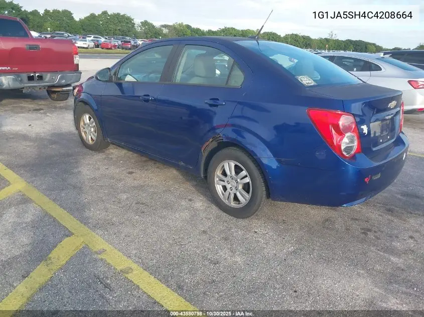 1G1JA5SH4C4208664 2012 Chevrolet Sonic 2Ls