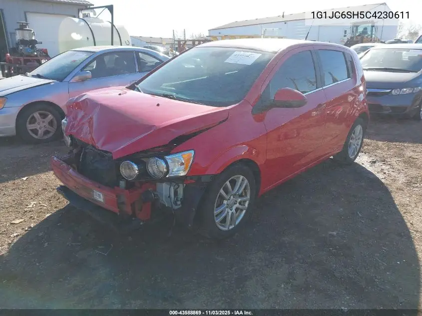 1G1JC6SH5C4230611 2012 Chevrolet Sonic 2Lt