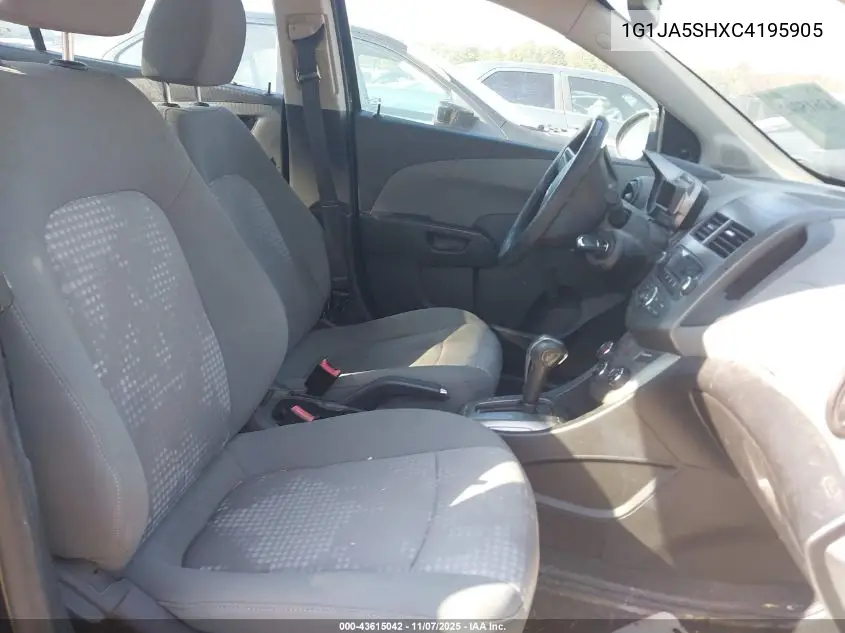 1G1JA5SHXC4195905 2012 Chevrolet Sonic 2Ls