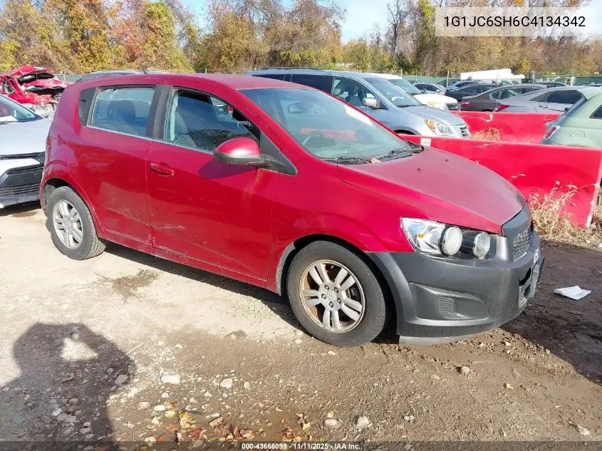 1G1JC6SH6C4134342 2012 Chevrolet Sonic 2Lt