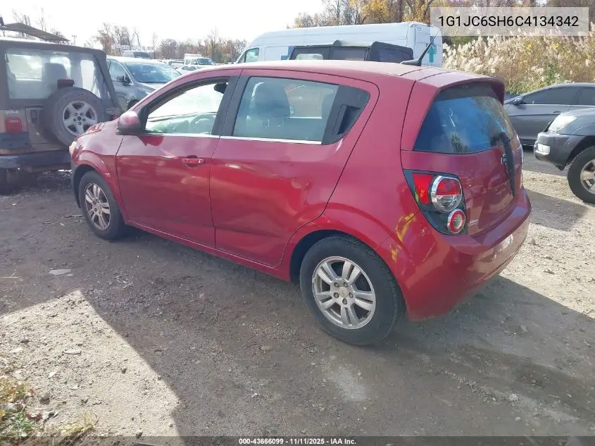 1G1JC6SH6C4134342 2012 Chevrolet Sonic 2Lt