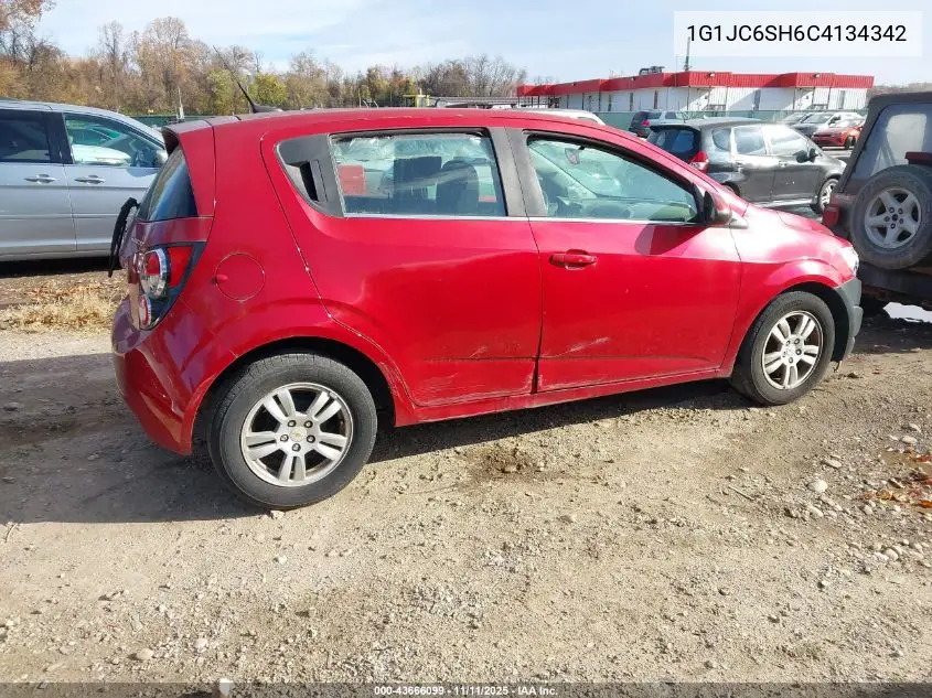 1G1JC6SH6C4134342 2012 Chevrolet Sonic 2Lt