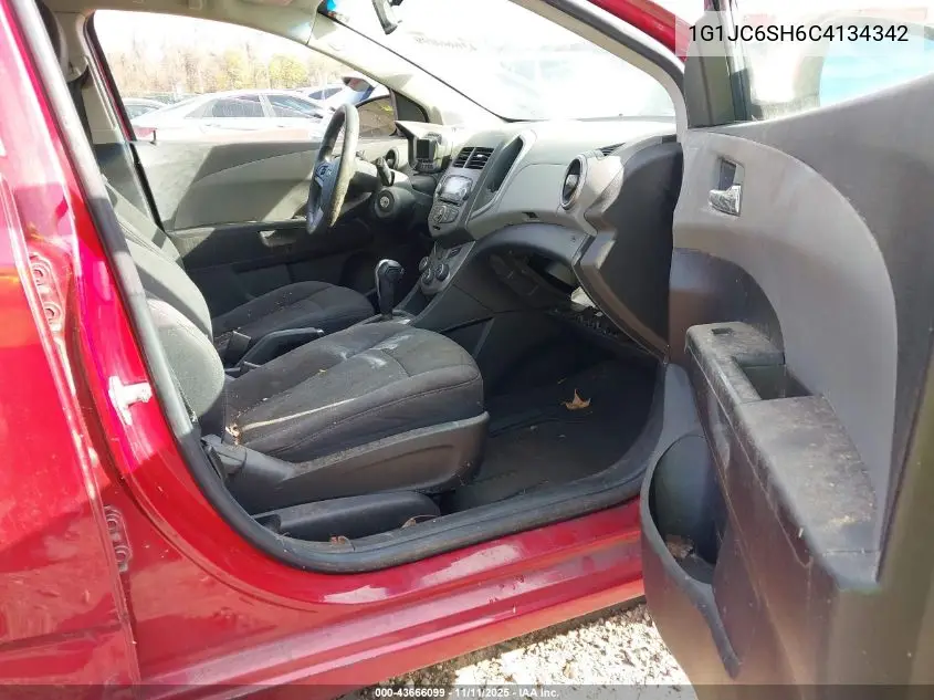1G1JC6SH6C4134342 2012 Chevrolet Sonic 2Lt