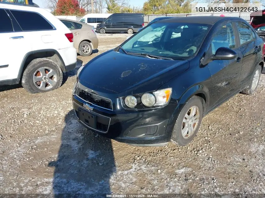 1G1JA5SH4C4122643 2012 Chevrolet Sonic 2Ls