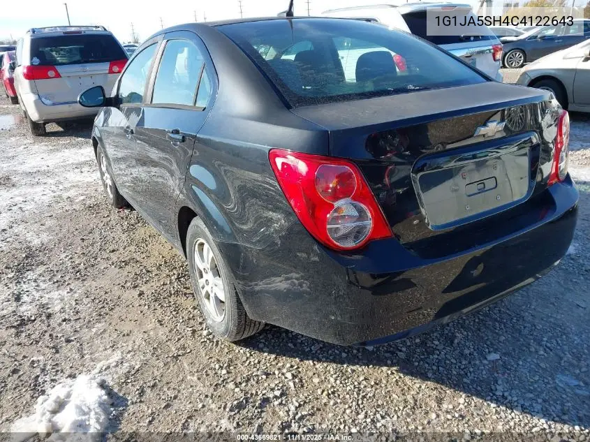 1G1JA5SH4C4122643 2012 Chevrolet Sonic 2Ls