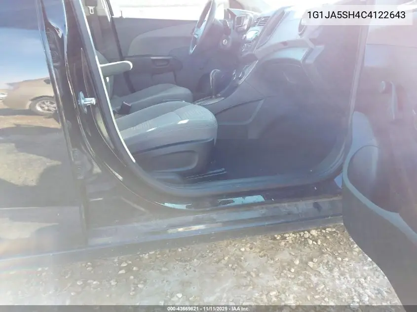 1G1JA5SH4C4122643 2012 Chevrolet Sonic 2Ls