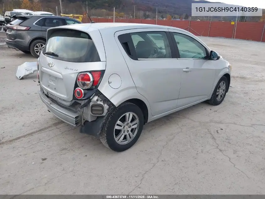 1G1JC6SH9C4140359 2012 Chevrolet Sonic 2Lt