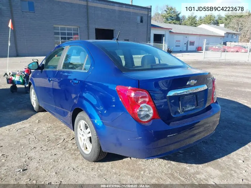 1G1JD5SB9C4223678 2012 Chevrolet Sonic 1Lt