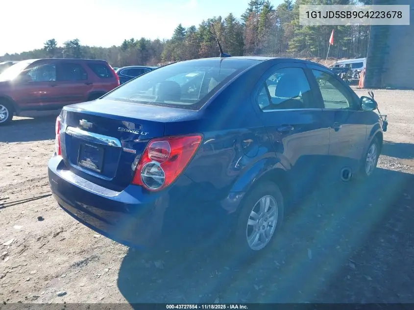 1G1JD5SB9C4223678 2012 Chevrolet Sonic 1Lt