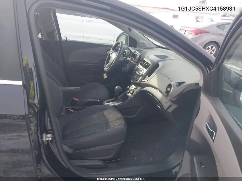 1G1JC5SHXC4158931 2012 Chevrolet Sonic 2Lt
