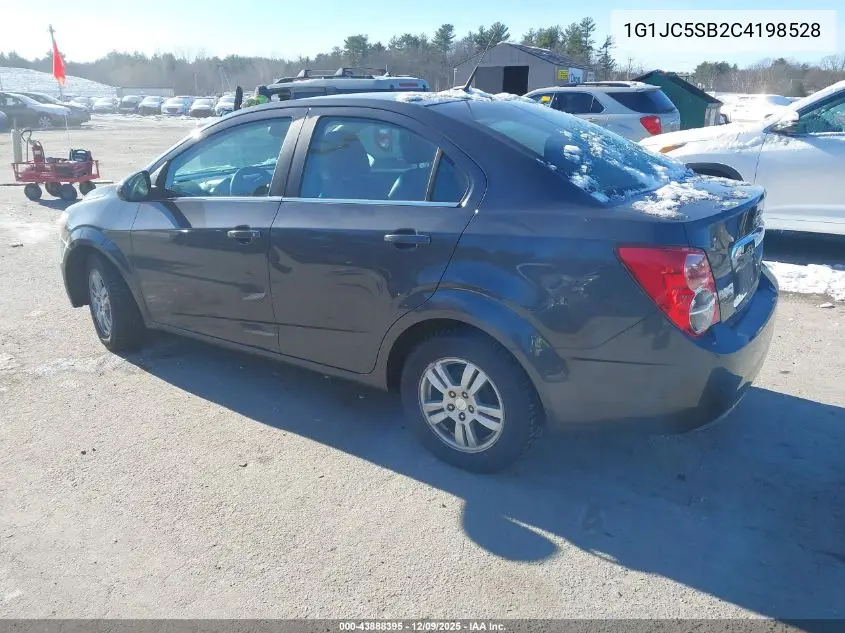 1G1JC5SB2C4198528 2012 Chevrolet Sonic 2Lt