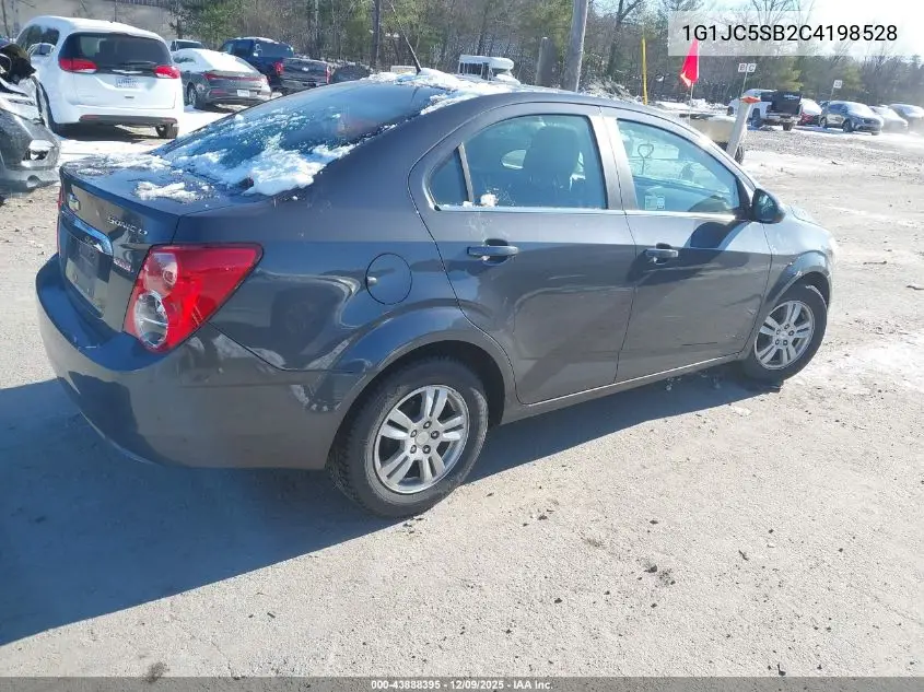 1G1JC5SB2C4198528 2012 Chevrolet Sonic 2Lt