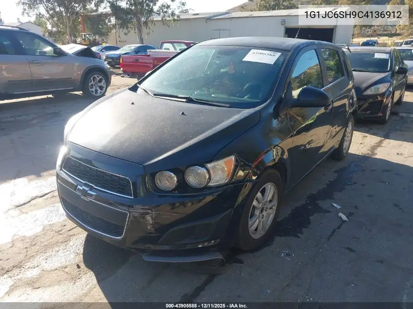 1G1JC6SH9C4136912 2012 Chevrolet Sonic 2Lt