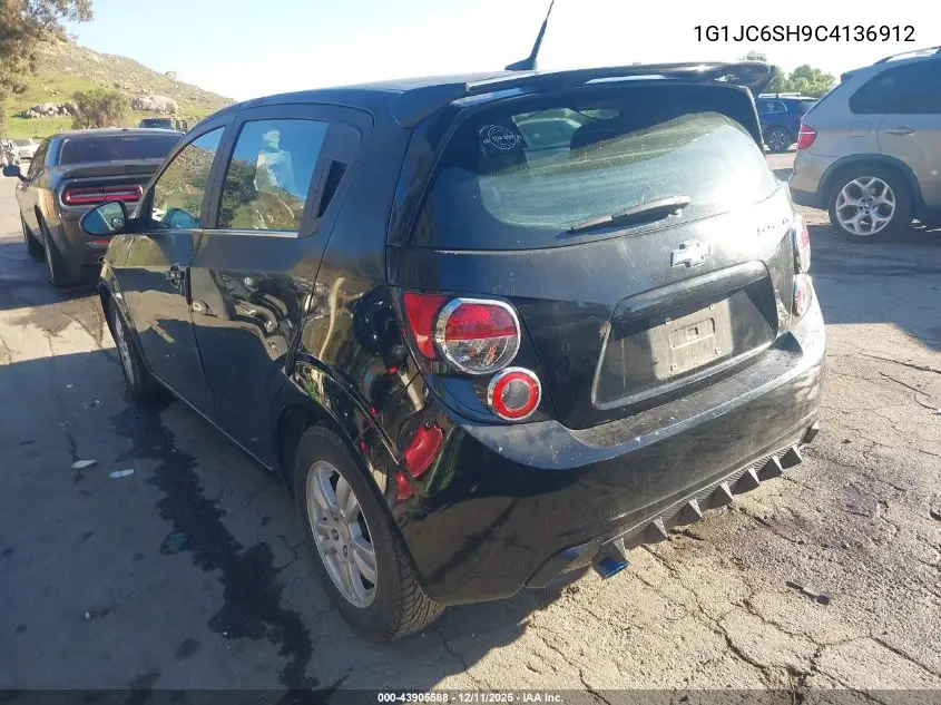 1G1JC6SH9C4136912 2012 Chevrolet Sonic 2Lt