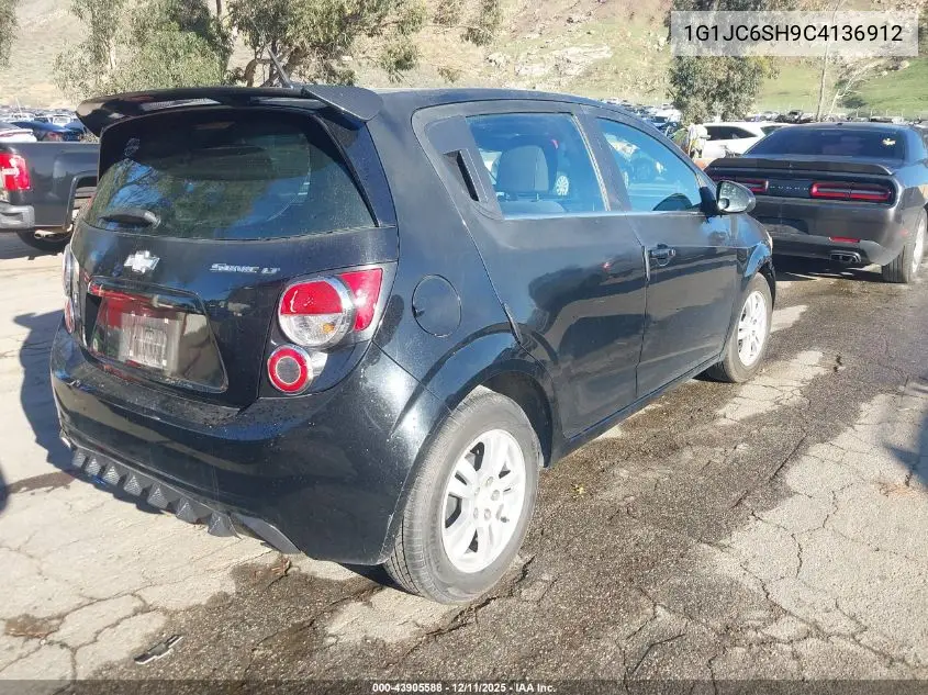 1G1JC6SH9C4136912 2012 Chevrolet Sonic 2Lt