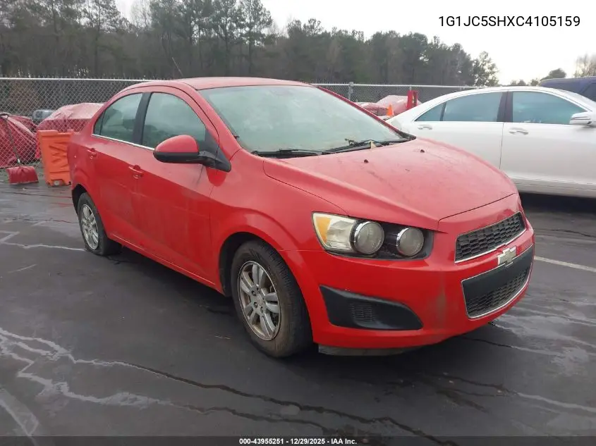 1G1JC5SHXC4105159 2012 Chevrolet Sonic 2Lt