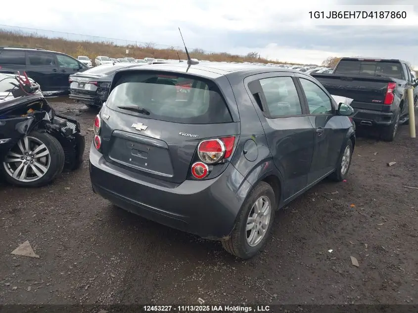 1G1JB6EH7D4187860 2013 Chevrolet Sonic Ls