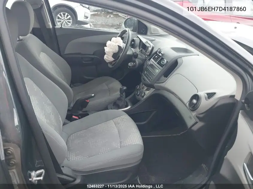 1G1JB6EH7D4187860 2013 Chevrolet Sonic Ls