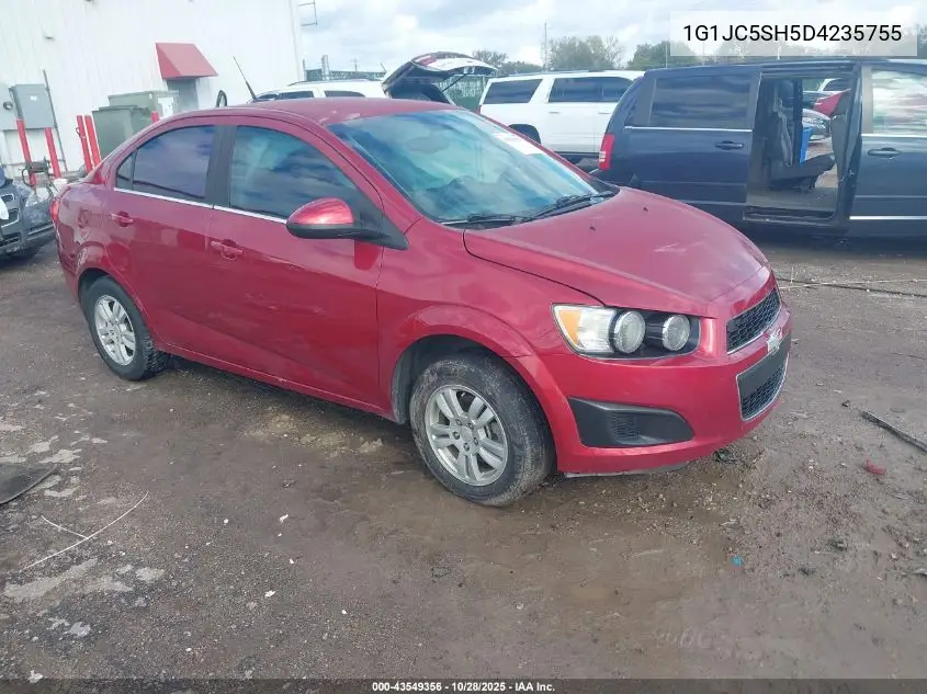 1G1JC5SH5D4235755 2013 Chevrolet Sonic Lt Auto