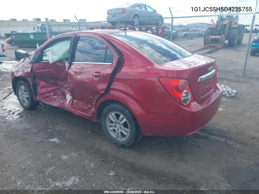 1G1JC5SH5D4235755 2013 Chevrolet Sonic Lt Auto