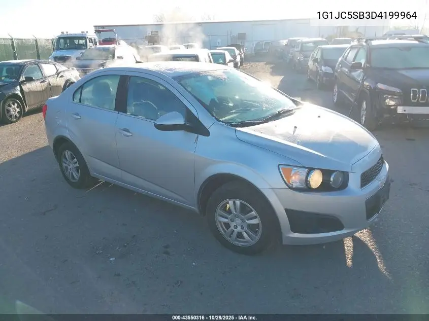 1G1JC5SB3D4199964 2013 Chevrolet Sonic Lt Auto
