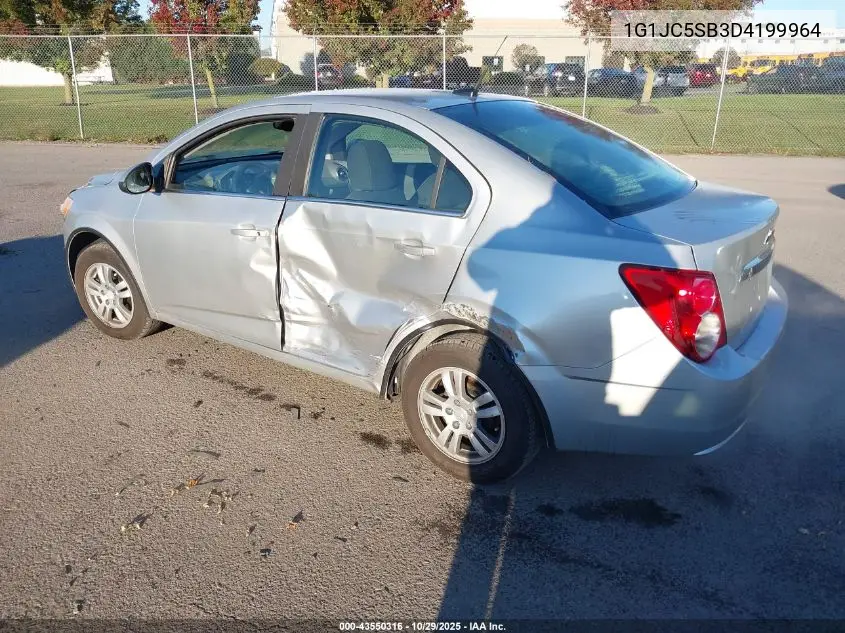 1G1JC5SB3D4199964 2013 Chevrolet Sonic Lt Auto