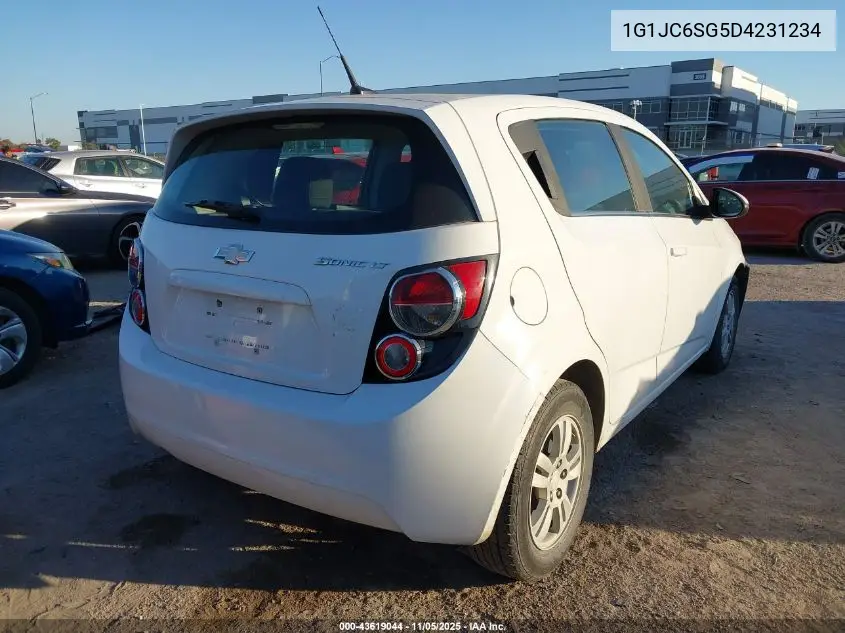 1G1JC6SG5D4231234 2013 Chevrolet Sonic Lt Auto