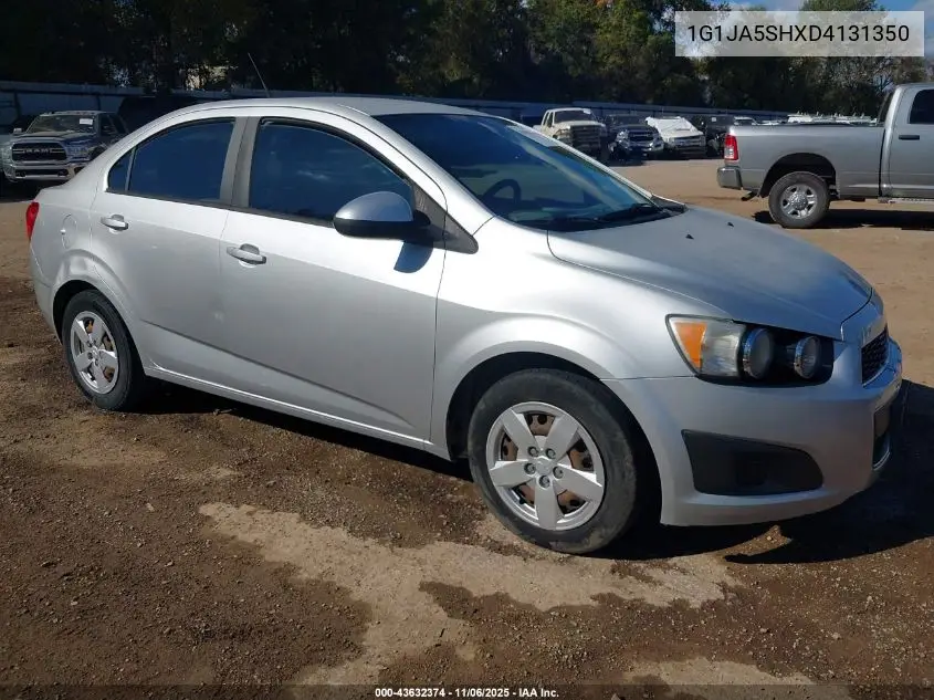 1G1JA5SHXD4131350 2013 Chevrolet Sonic Ls Auto