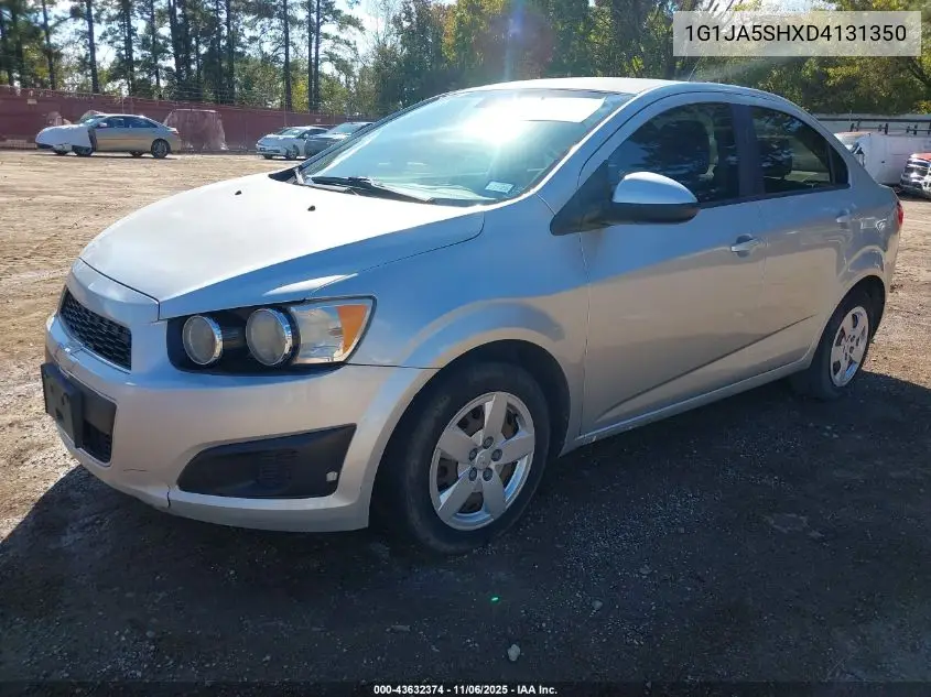 1G1JA5SHXD4131350 2013 Chevrolet Sonic Ls Auto