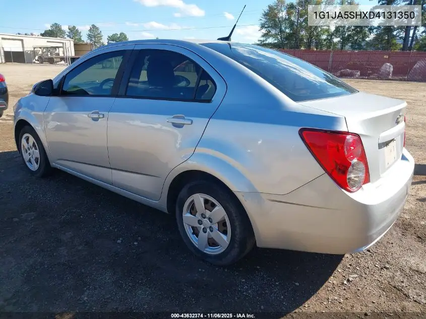 1G1JA5SHXD4131350 2013 Chevrolet Sonic Ls Auto