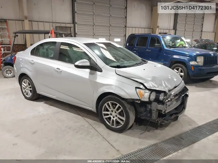1G1JC5SH1D4172301 2013 Chevrolet Sonic Lt Auto