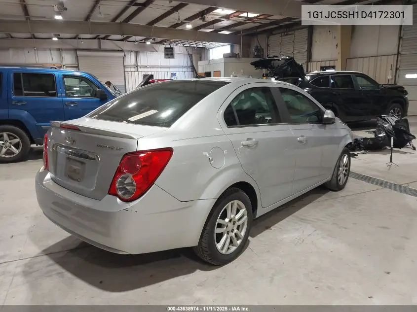 1G1JC5SH1D4172301 2013 Chevrolet Sonic Lt Auto