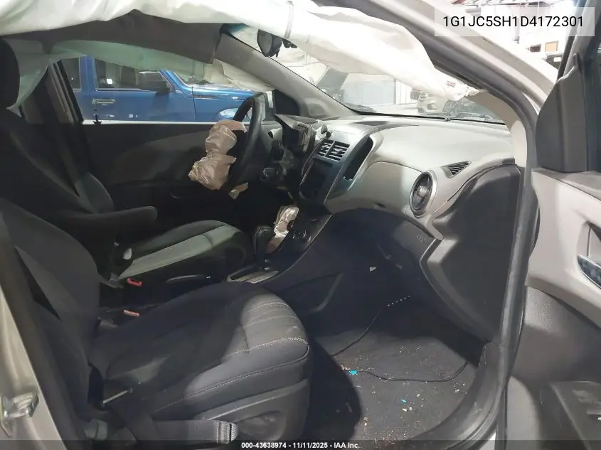 1G1JC5SH1D4172301 2013 Chevrolet Sonic Lt Auto