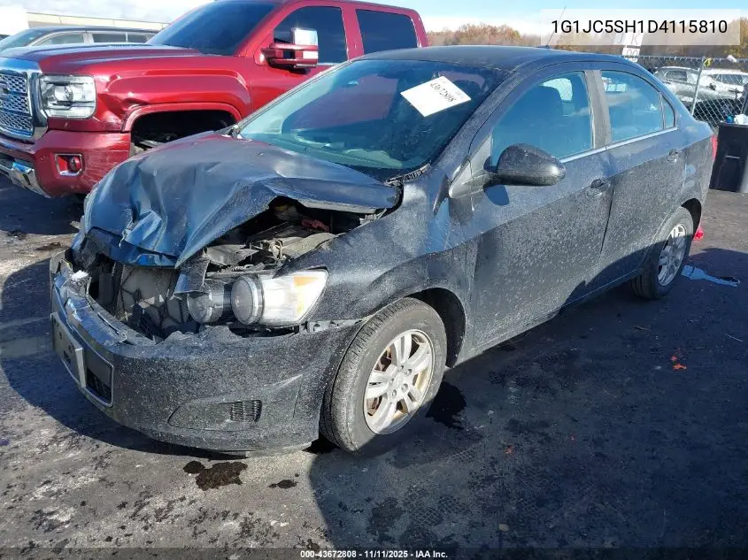 1G1JC5SH1D4115810 2013 Chevrolet Sonic Lt Auto