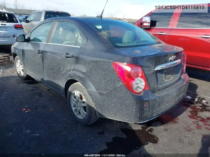 1G1JC5SH1D4115810 2013 Chevrolet Sonic Lt Auto