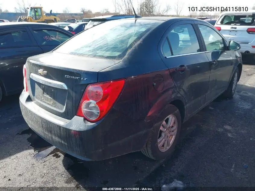 1G1JC5SH1D4115810 2013 Chevrolet Sonic Lt Auto