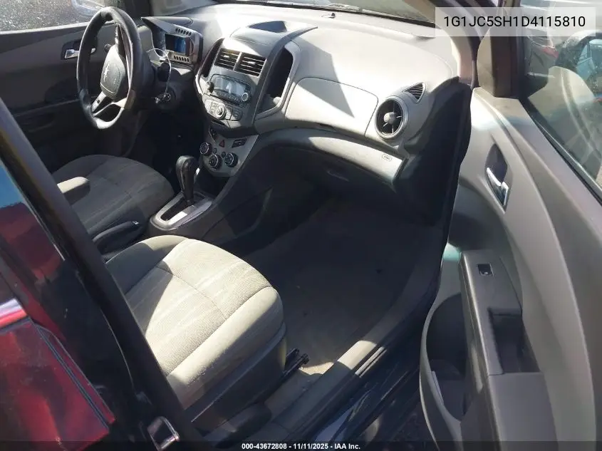 1G1JC5SH1D4115810 2013 Chevrolet Sonic Lt Auto