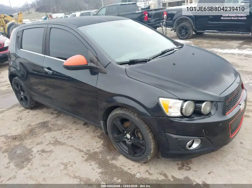 1G1JE6SB8D4239410 2013 Chevrolet Sonic Ltz Auto