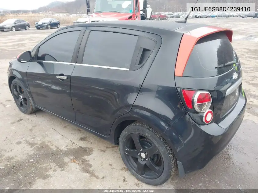 1G1JE6SB8D4239410 2013 Chevrolet Sonic Ltz Auto