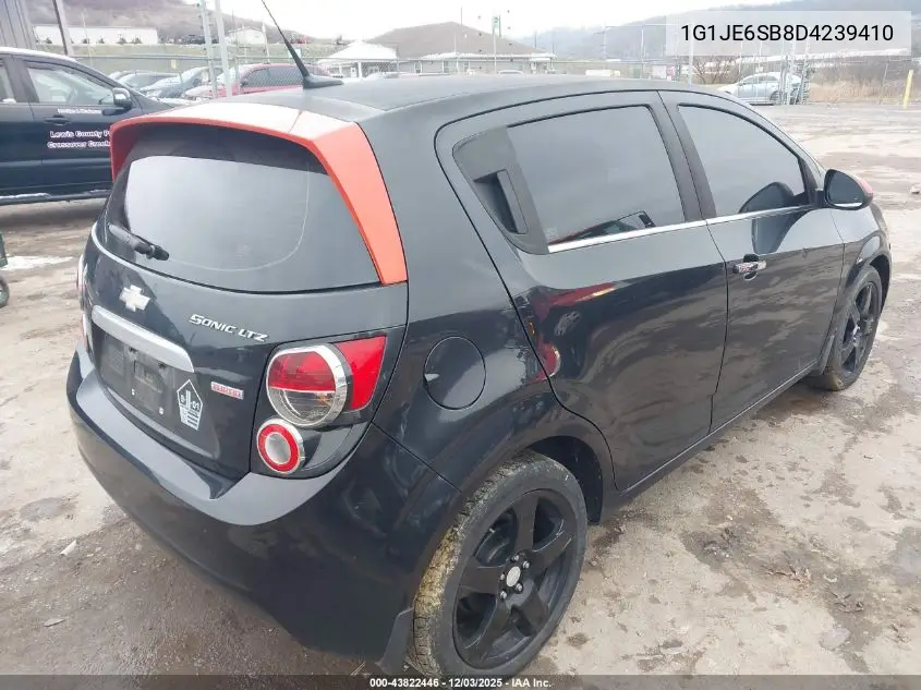 1G1JE6SB8D4239410 2013 Chevrolet Sonic Ltz Auto